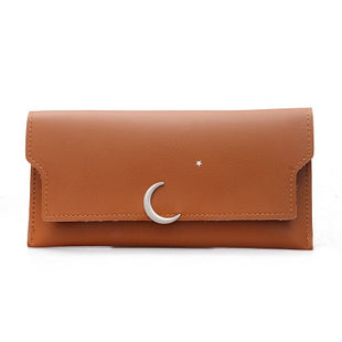 Star Moon Leather Wallet