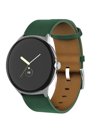Applicable to Google Watch Straight Interface Leather Strap