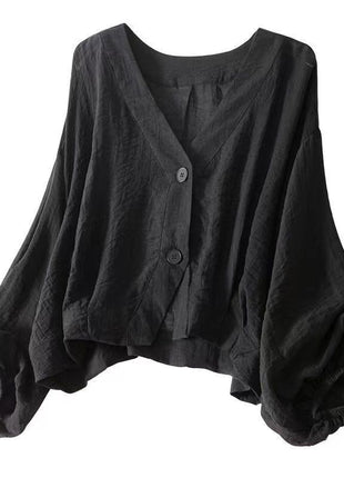 Loose-fitting Lightweight Thin Short Shirt