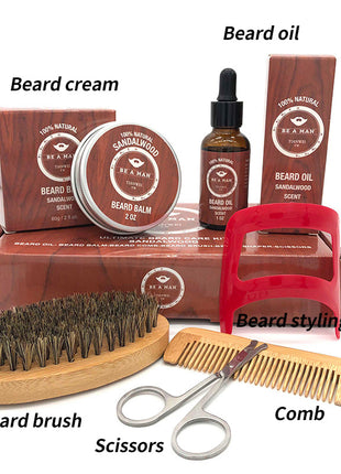 Beard Care Set Beard Oil and Beard Cream