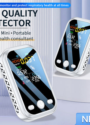 Air Quality Detector with Indoor Temperature and Humidity