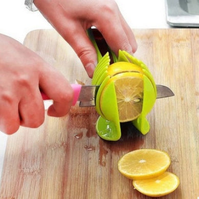 Fruit & Veggie Slicer Holder | Safe & Easy Food Grip Tool