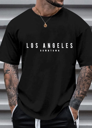 Loose And Comfortable Round Neck Short Sleeve