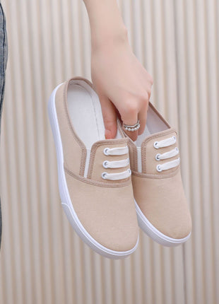 Slip-on Canvas Mule