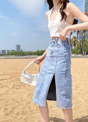 One Step Sheath Skirt