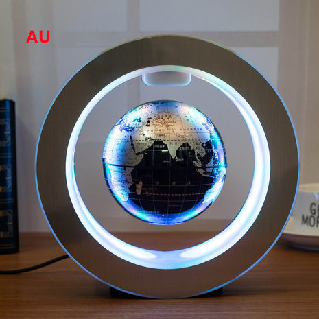 World Map LED Floating Magnetic Levitation Light