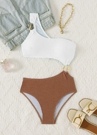 Patchwork Bikini Suit