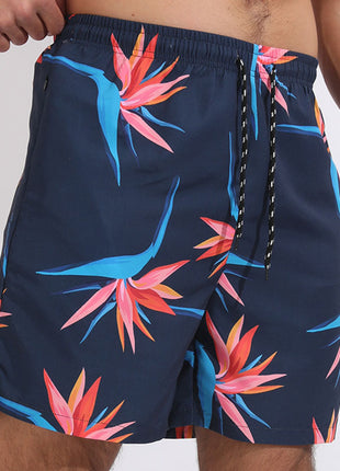 Brazilian Crab Claw Lotus Beach Shorts