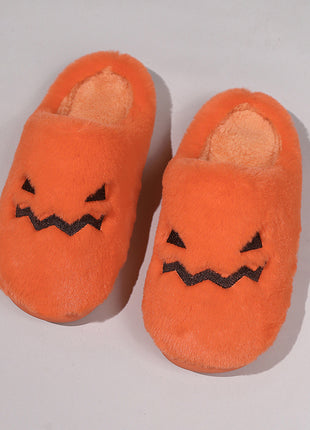 Cute Halloween Pumpkin Slippers