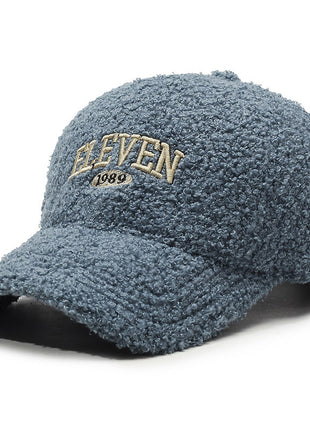 Winter Lambskin Thickened Warm Baseball Cap
