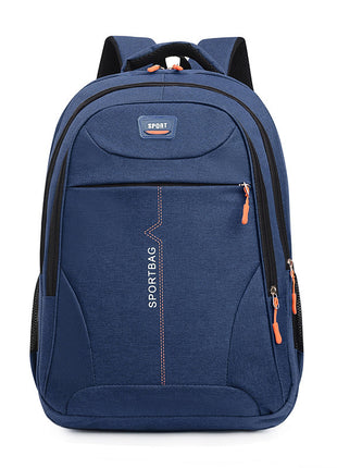 Fashionable Large Capacity Simple Double Shoulder Travel School Bag