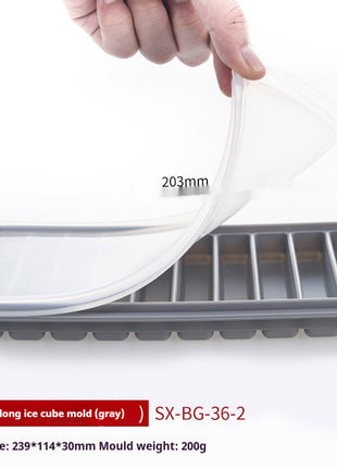 Long Strip Silicone Ice Tray