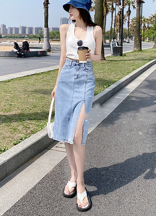 One Step Sheath Skirt