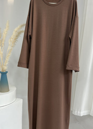 Elegant Plain Abaya