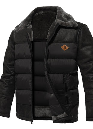 Men's Fur Integrated Trend Fashionable Jacket