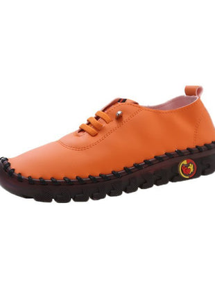 Handmade Leather Stitching Soft Bottom Shoes