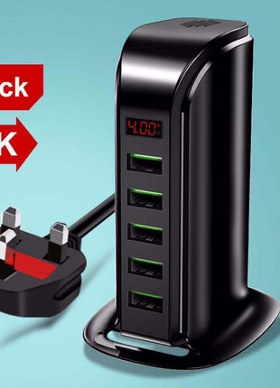 USB Five-Port Smart Charger