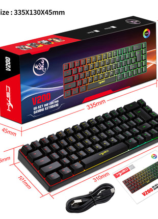 Mechanical Feeling Membrane Gaming Keyboard