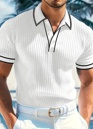 Men's POLO Short-sleeved Shirt Summer