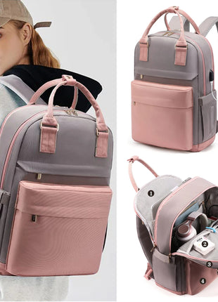Large Capacity Laptop Bag Portable Travel Backpack