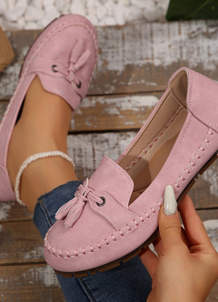 Round Head Loafers Non-slip Soft Comfortable Shoes