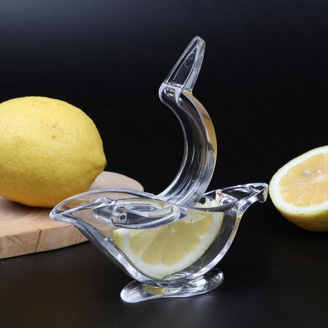 Manual Lemon Juicer Transparent Acrylic Squeezer Kitchen Tools Gadgets