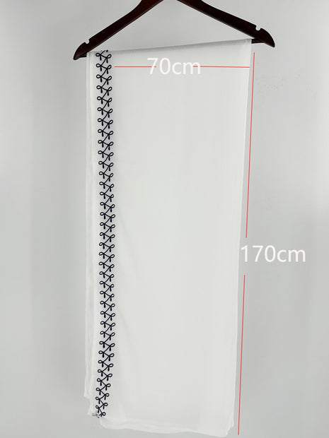 Graceful Personality Headscarves Abaya