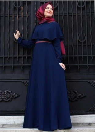 Elastic Sunshine Linen Plus Size Abaya
