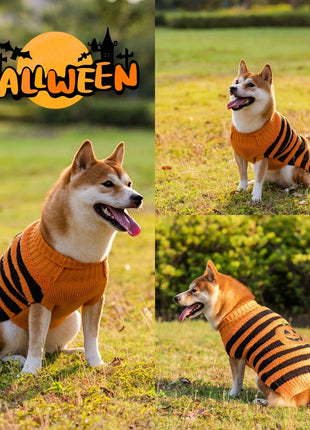 Halloween Dog Warm Leisure Sweater Cosplay Clothes