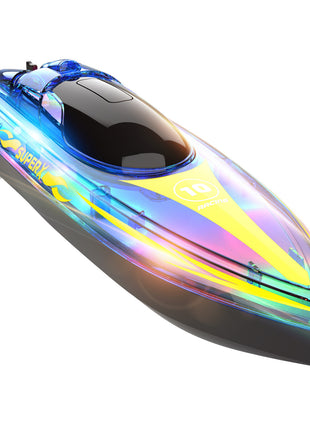 Luminous Remote-control High-speed Speedboat LED Glare Remote Children Ship Model