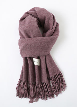 Tassel Cashmere Scarf