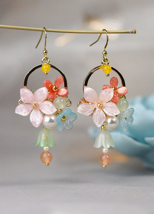 Antique Style Paired with Cheongsam Earrings