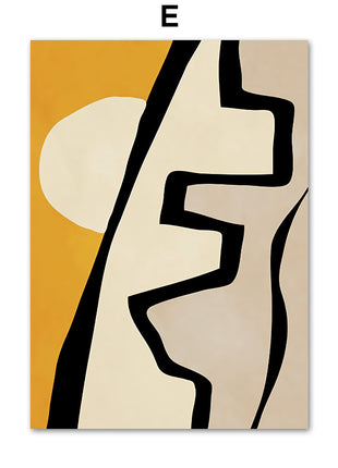 Abstract African Women 60 X 100 cm