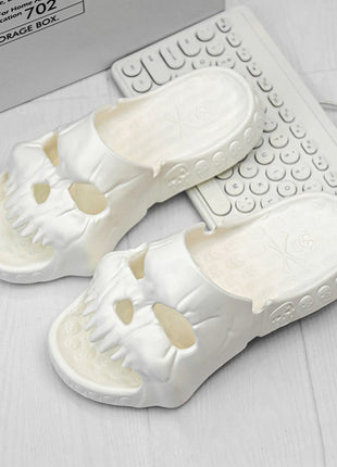Skull Design Halloween Slippers Indoor & Outdoor