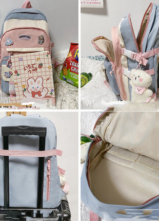 Mori All-match Backpack Large Capacity Shoulders