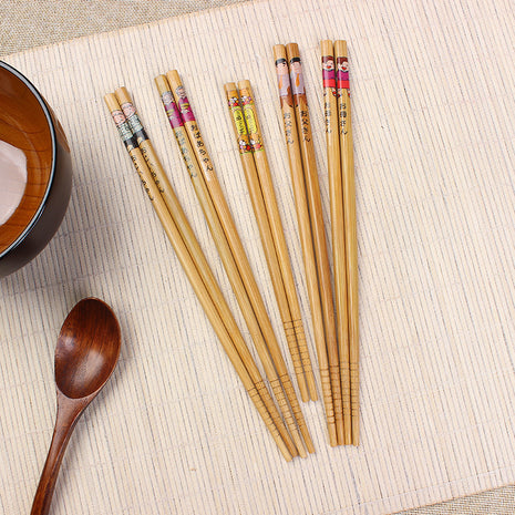 Japanese Bamboo Chopsticks Set of 5
