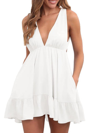 Backless Sleeveless Sling Dress