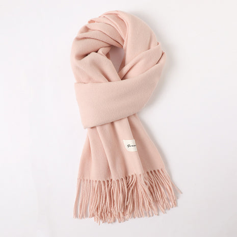 Tassel Cashmere Scarf
