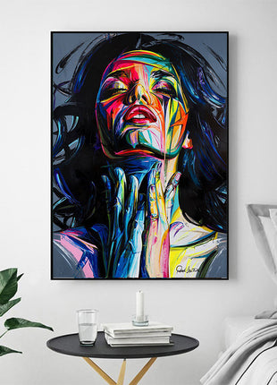 Smokey Girl - 60x80 cm