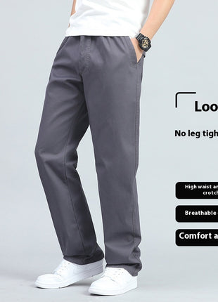 Pure Cotton Casual Pants