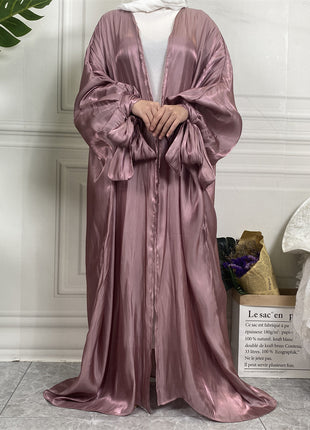 Leisure Fashionista Satin Abaya