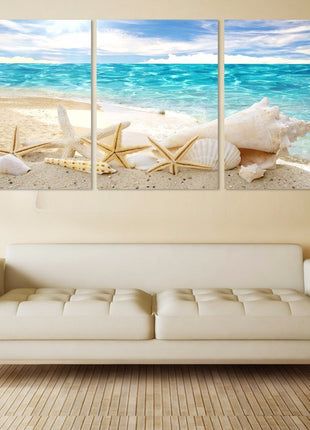 Micro Triple Starfish - 50x70 cm / Set of 3 Pieces