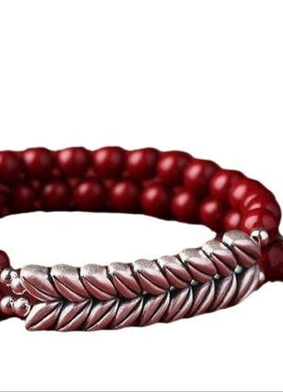 Cinnabar Gold Sand Bracelet