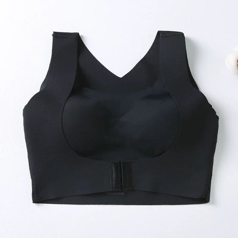 Plus Size Ice Silk Seamless Back Bra