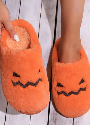Cute Halloween Pumpkin Slippers