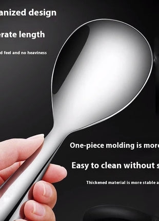 Stainless Steel Spoon Long Handle Large Household