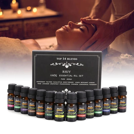Diffusers & Massage Essential Oil Set of 14