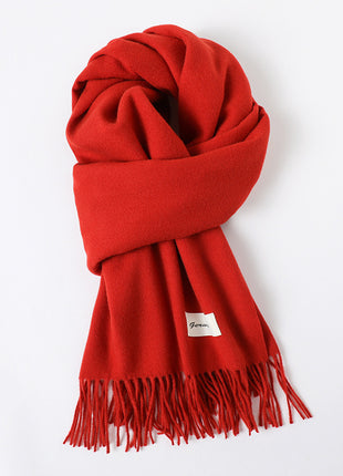 Tassel Cashmere Scarf