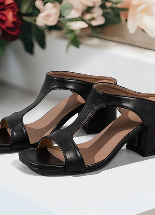 Plus Size Thick High Heel