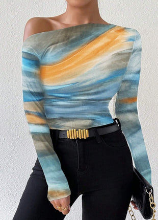 Long Sleeve T-Shirt Graphic Tees Tops